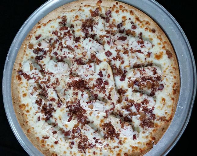 Order Chicken Bacon Ranch Pizza food online from Beech Grove Bowl store, Beech Grove on bringmethat.com