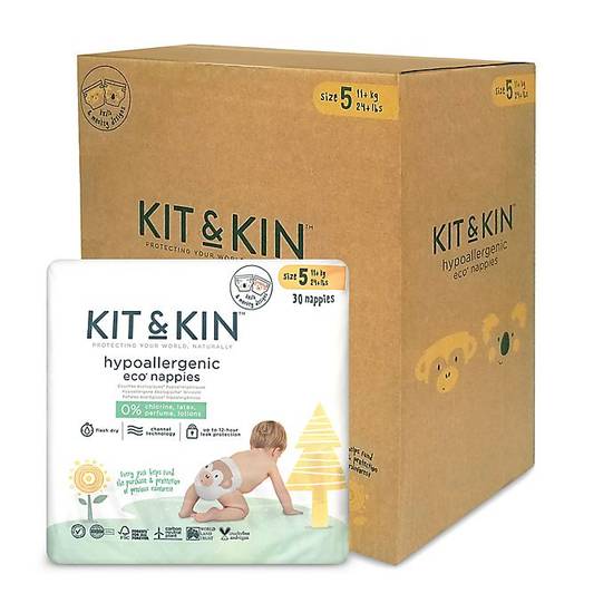Order Kit & Kin™ Hypoallergenic Size 5 120-Count Disposable Diapers food online from Buybuy Baby store, Whitehall on bringmethat.com
