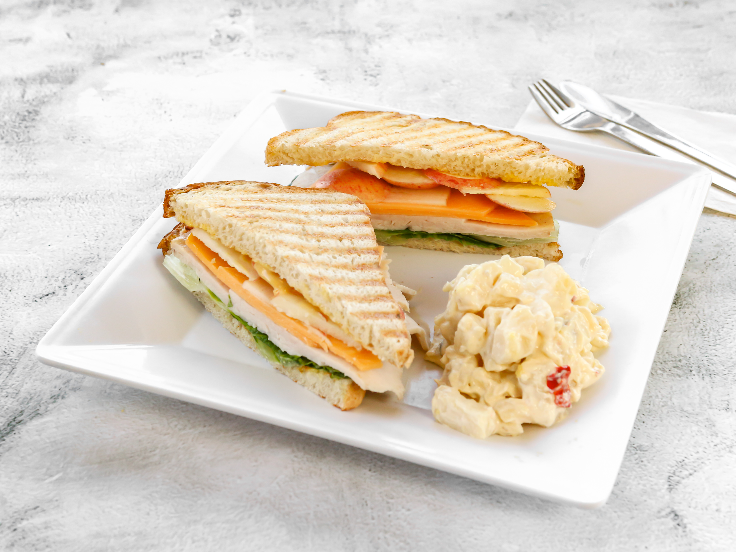 Order Turkey Apple Sandwich food online from Java Bakery Cafe Lake Forest store, Lake Forest on bringmethat.com