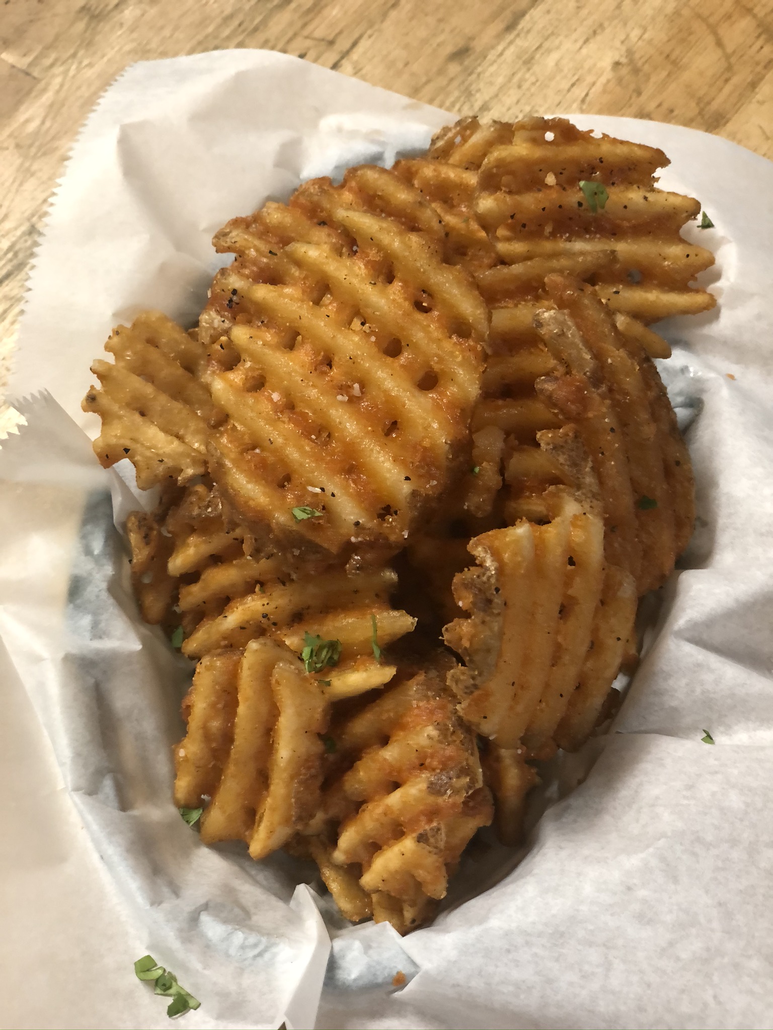 Order Waffle Fries food online from The Smiling Moose store, Pittsburgh on bringmethat.com
