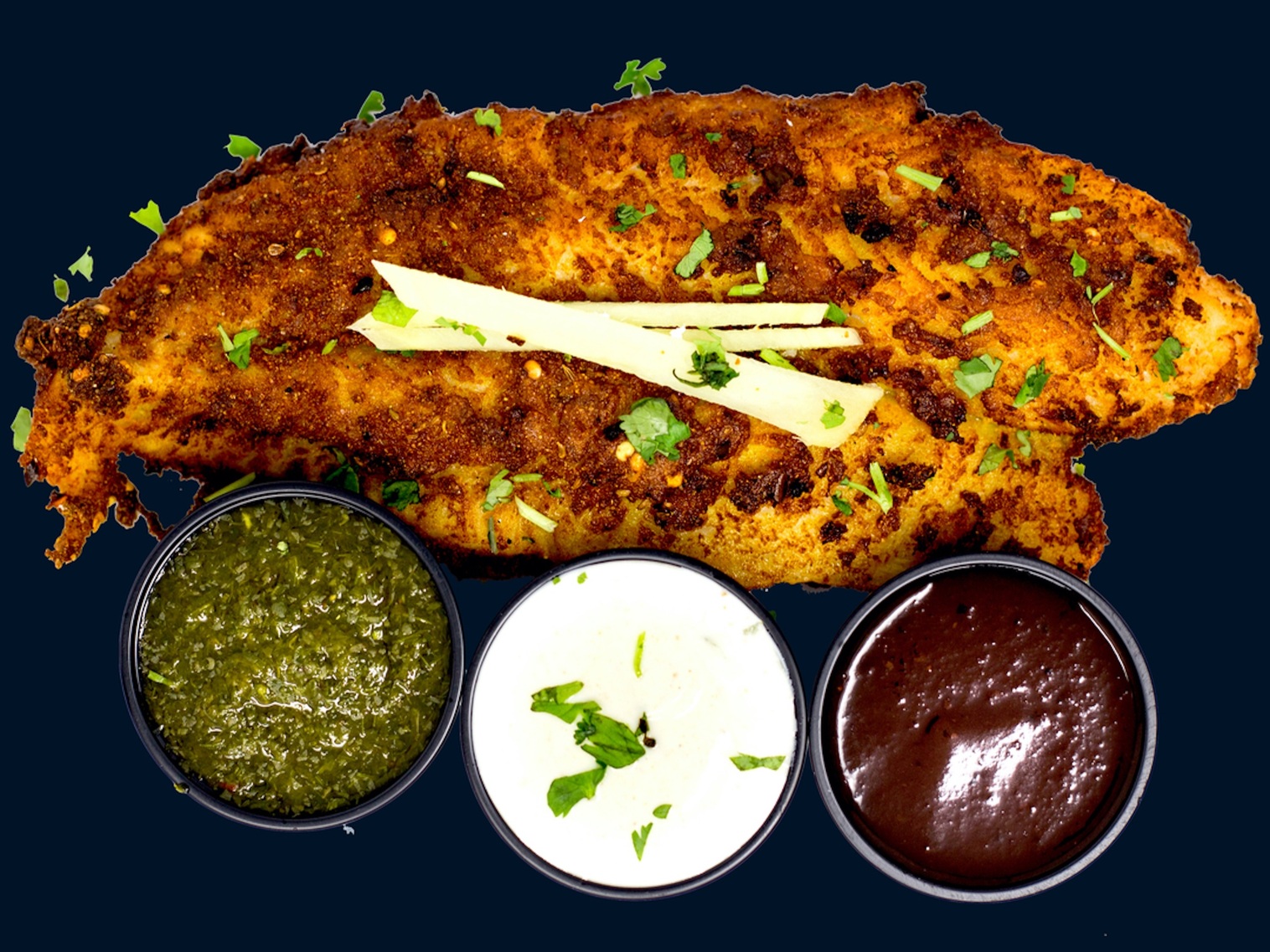 Order Fish Pakora food online from Thali Of India store, Rochester on bringmethat.com