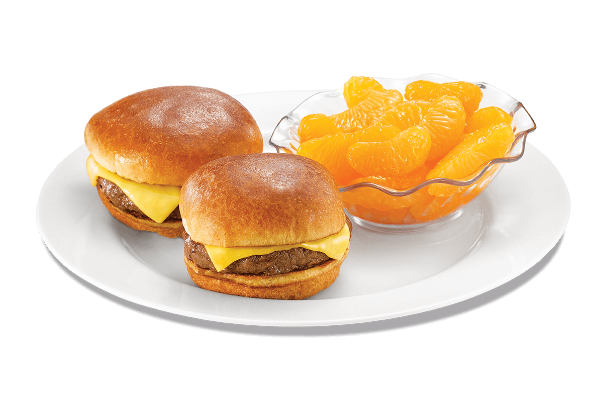 Order Lil' Scoop Mini Cheeseburgers† food online from Friendlys Restaurants Franchise Inc store, Harrisburg on bringmethat.com