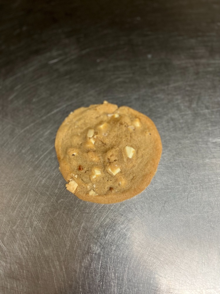 Order Large Fresh Macadamia Nut Cookie food online from Tom And Jerry store, Rockford on bringmethat.com
