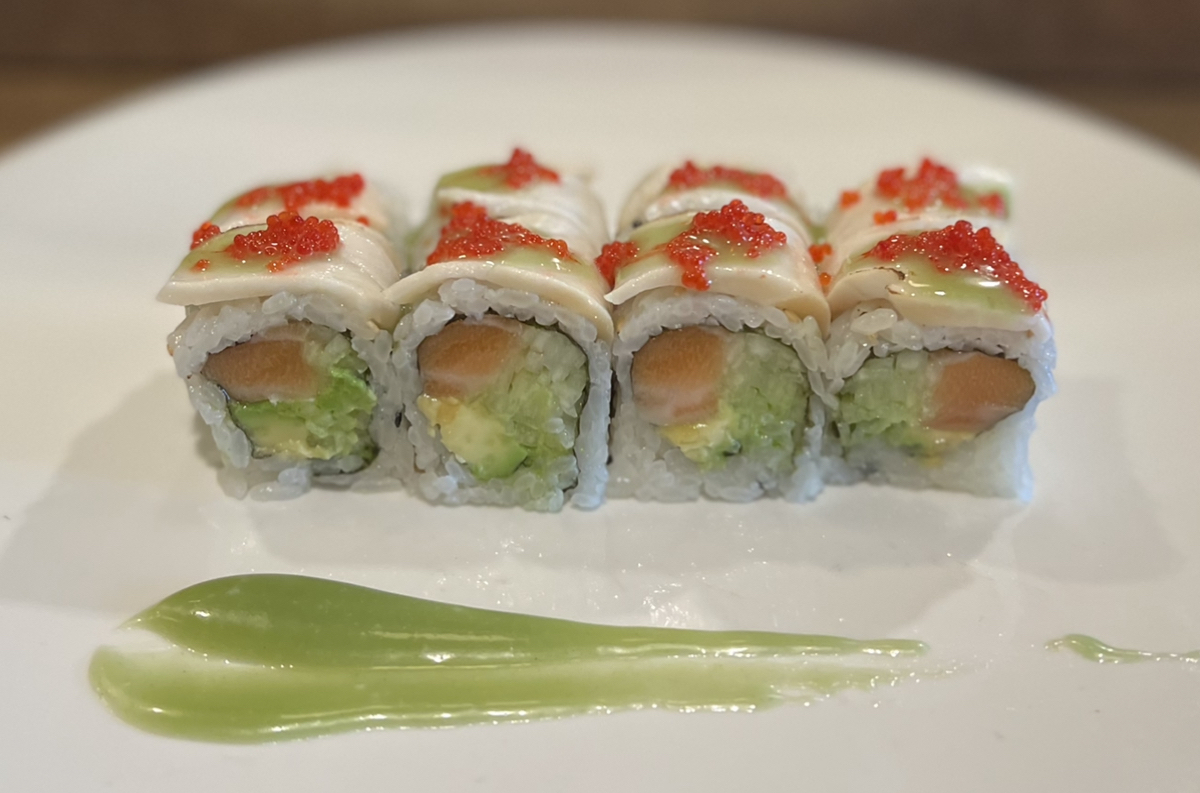 Order Snow Girl Roll food online from Bluefin Steak House & Sushi store, Howell on bringmethat.com