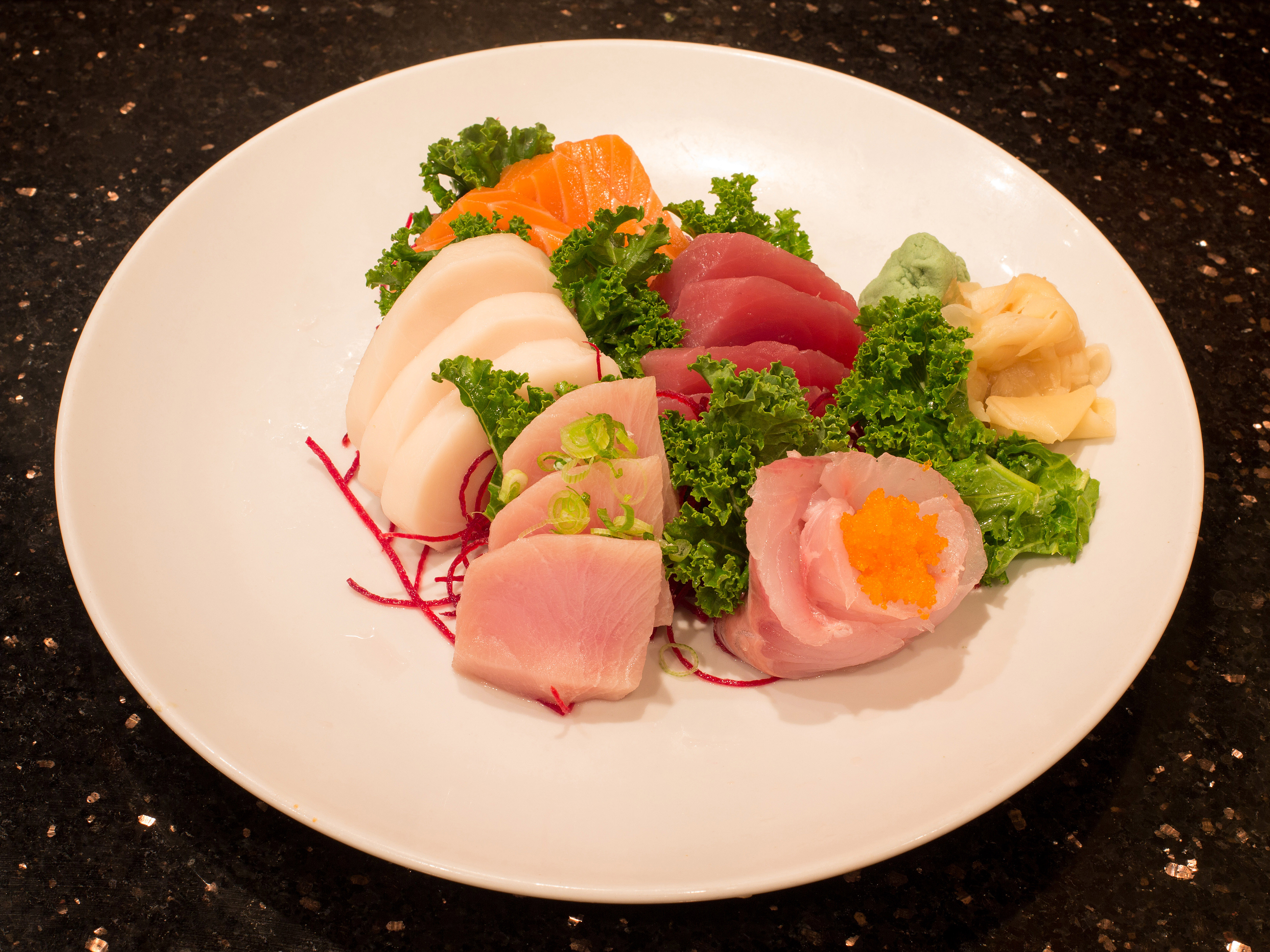 Order Sashimi Appetizers food online from Mei Sushi Japanese Restaurant store, Fair Lawn on bringmethat.com