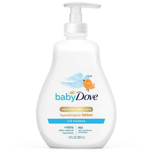 Order Baby Dove Lotion Rich Moisture Rich Moisture - 13.0 fl oz food online from Walgreens store, Woodbury on bringmethat.com