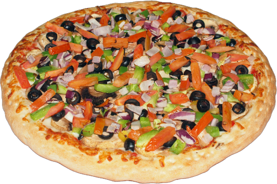 Order New York Veggie Pizza food online from New York Pizza Co store, Riverside on bringmethat.com