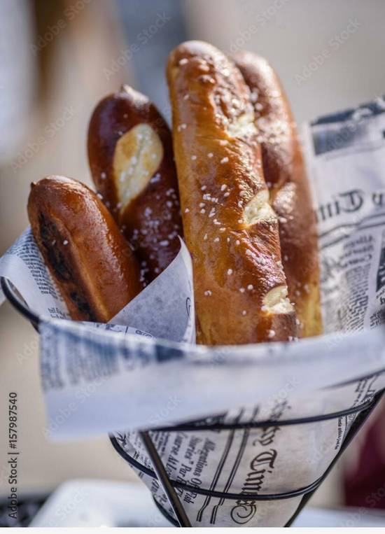Order Bavarian Pretzel Sticks food online from The Pizza Cutters store, Syracuse on bringmethat.com