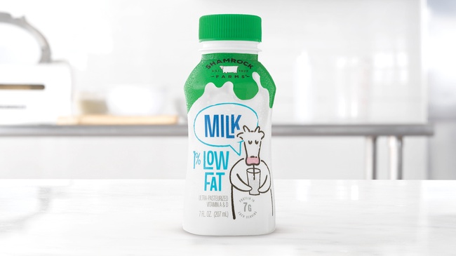 Order Shamrock Farms® Low-Fat White Milk food online from Arby store, Chattanooga on bringmethat.com