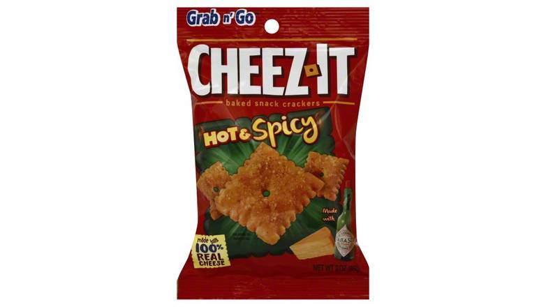 Order Cheez-It Baked Hot & Spicy Grab 'N' Go food online from Exxon Constant Friendship store, Abingdon on bringmethat.com