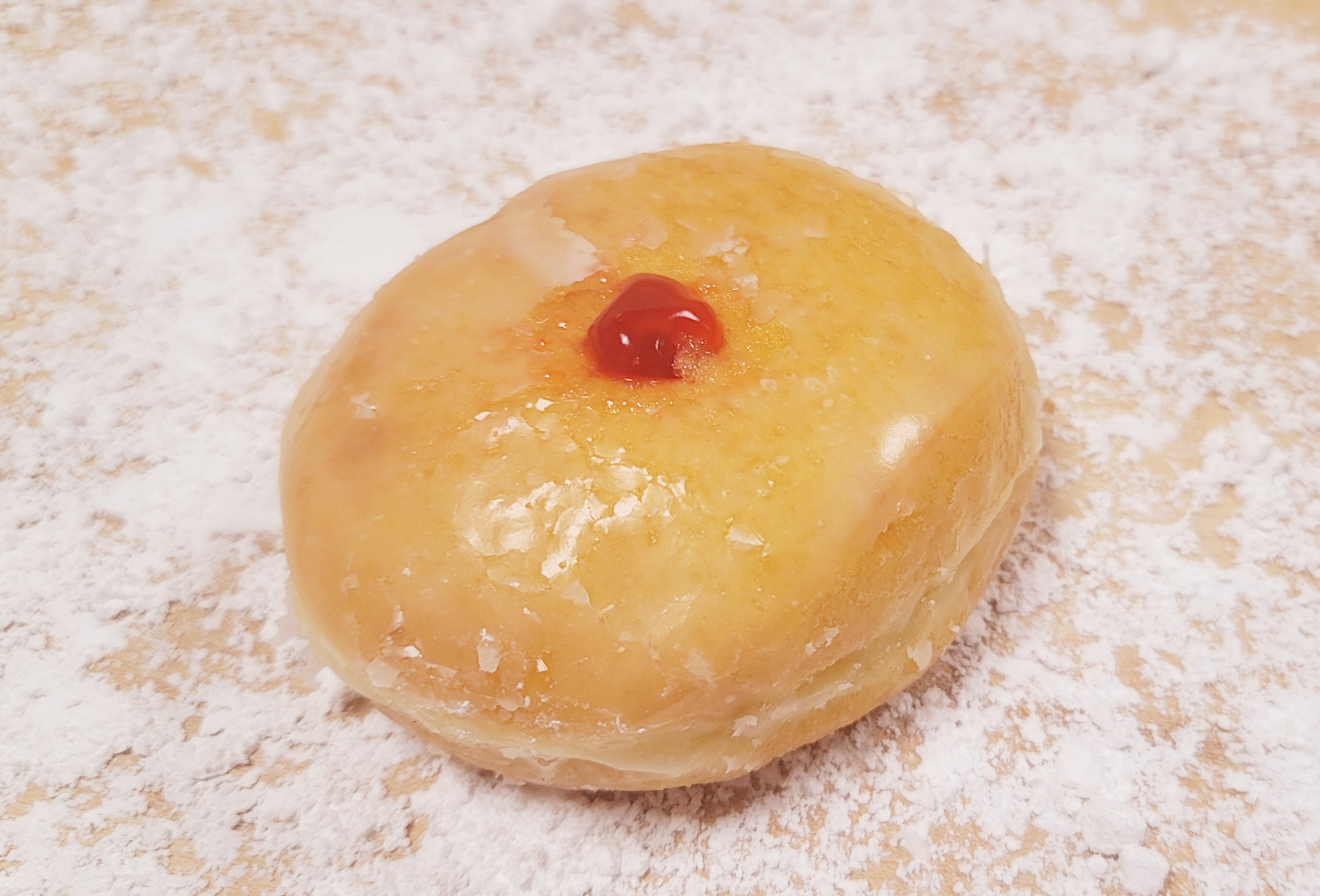 Order Raspberry Jelly food online from Golden Donuts store, National City on bringmethat.com