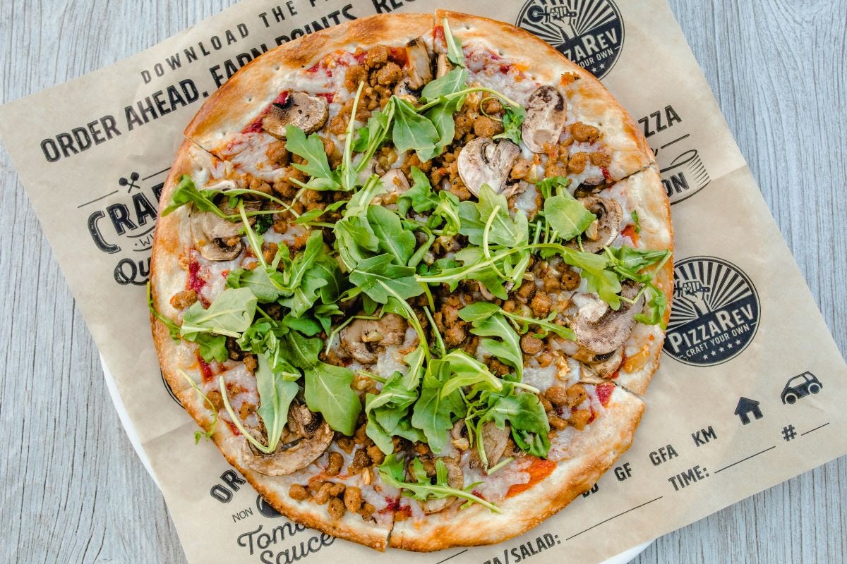 Order 16" Vegan food online from Pizzarev store, Rowland Heights on bringmethat.com