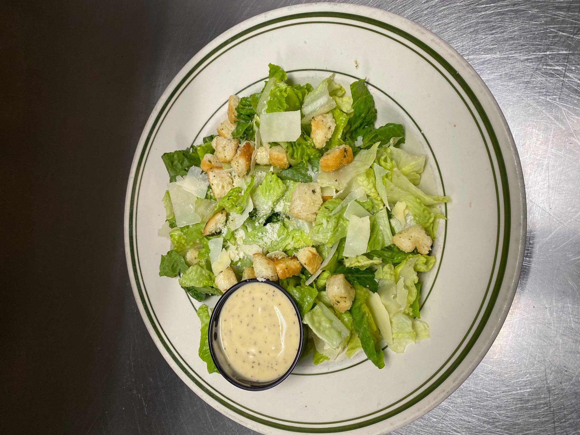 Order Caesar Salad food online from Beggars Pizza store, Orland Park on bringmethat.com