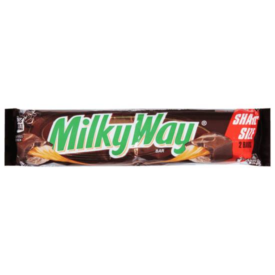 Order Milky Way Share Size 3.63oz food online from Caseys Carry Out Pizza store, West Des Moines on bringmethat.com