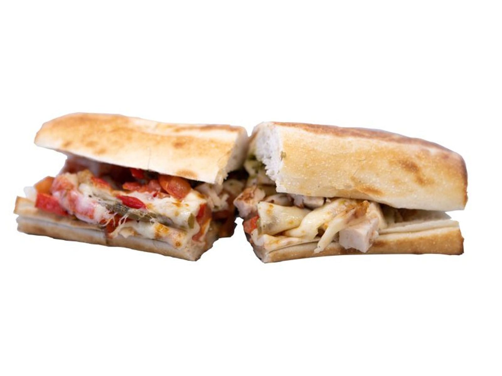 Order Chicken Pesto Sandwich food online from Bricks Wood Fired Pizza store, Lombard on bringmethat.com