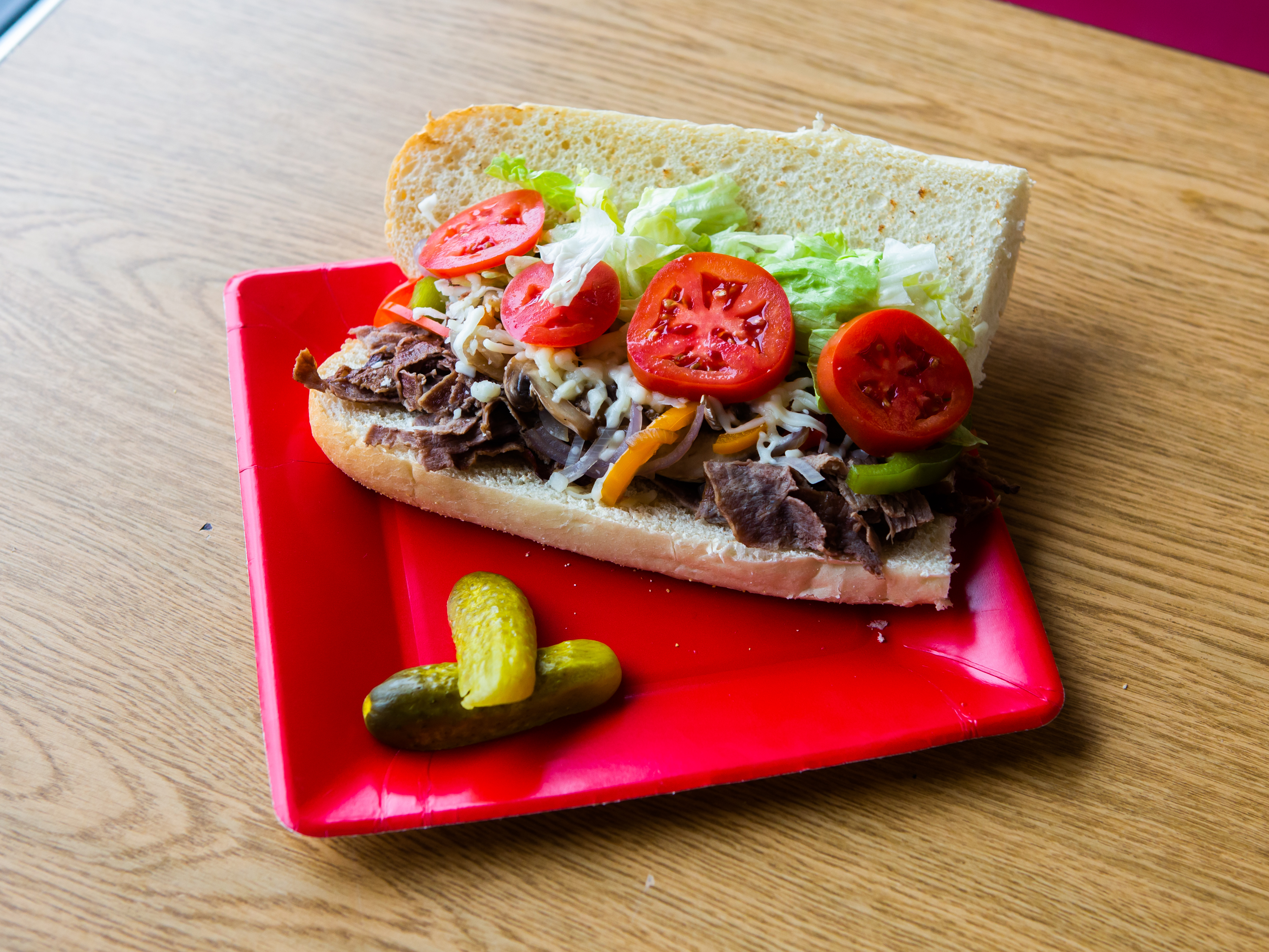 Order Steak Sub food online from O.A.K. Pizza store, Uniontown on bringmethat.com