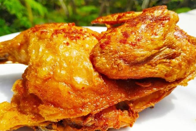 Order Fried Half Chicken food online from Green Leaf Restaurant store, Fairview on bringmethat.com