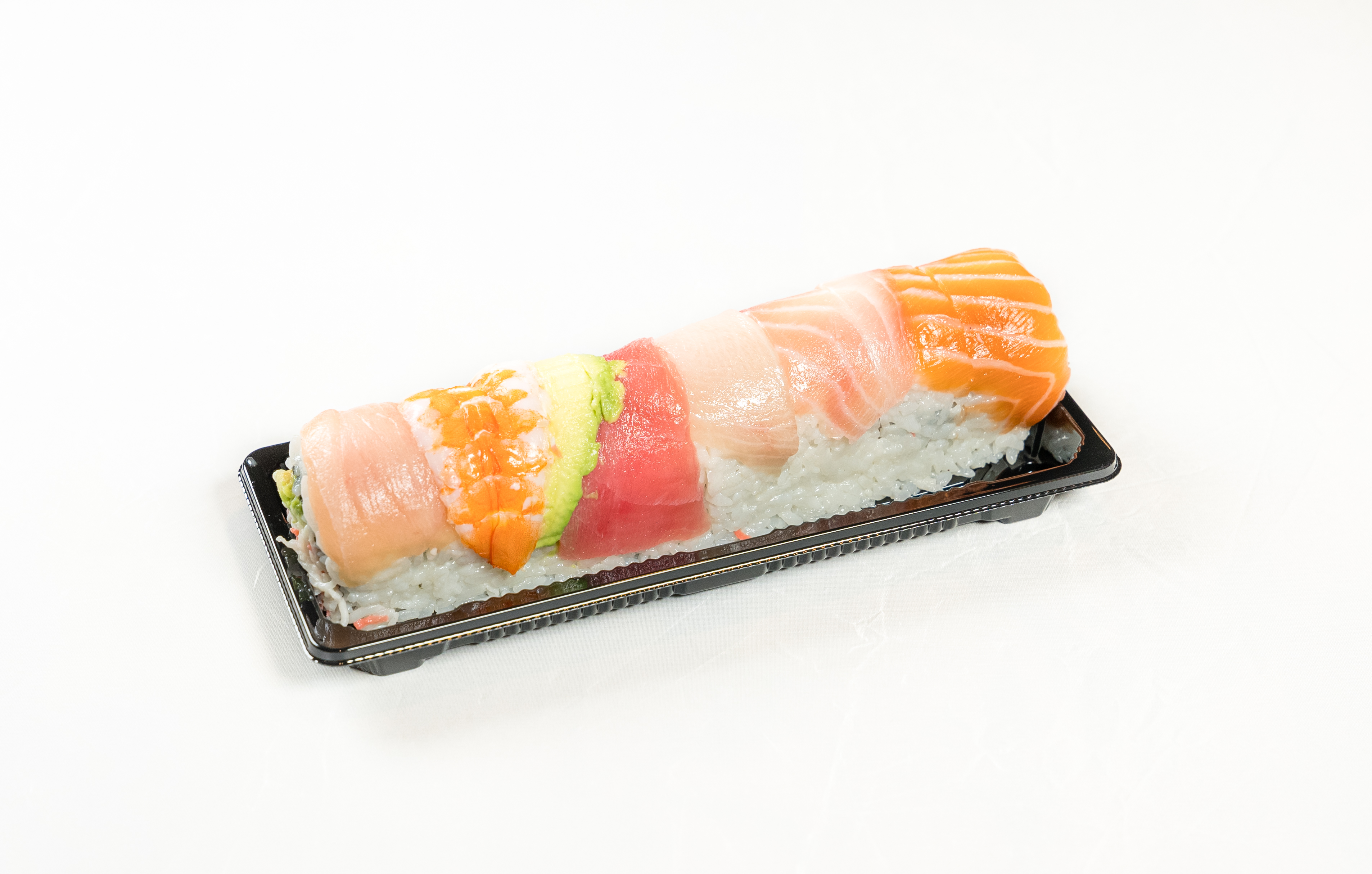 Order Rainbow Roll food online from Sushi & More store, Alameda on bringmethat.com