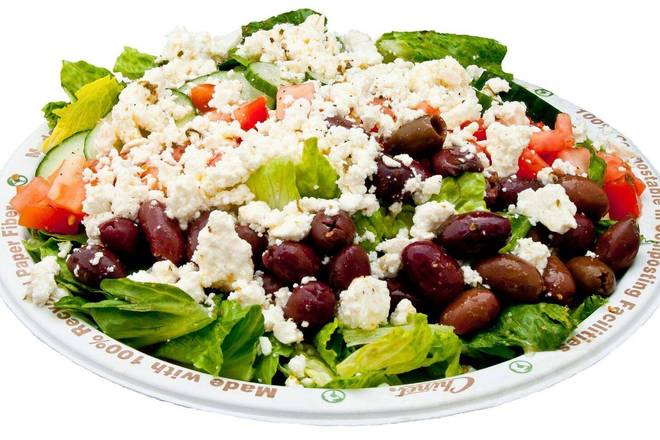 Order Greek Salad food online from The Beach Plum store, Portsmouth on bringmethat.com