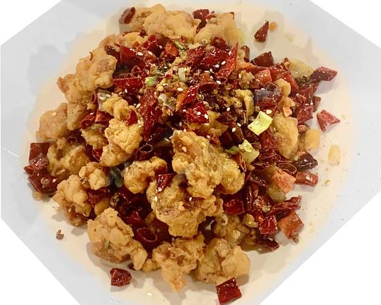Order 125.Spicy Chicken Cartilage food online from Szechwan Kitchen store, Covina on bringmethat.com