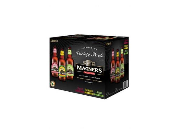 Order Magners Variety Pack - 12x 12oz Bottles food online from Garfield's Beverage Warehouse store, Chicago on bringmethat.com