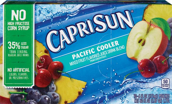 Order Capri Sun Pacific Cooler Punch Juice Drink 10-Pack food online from Cvs store, SUNNYVALE on bringmethat.com