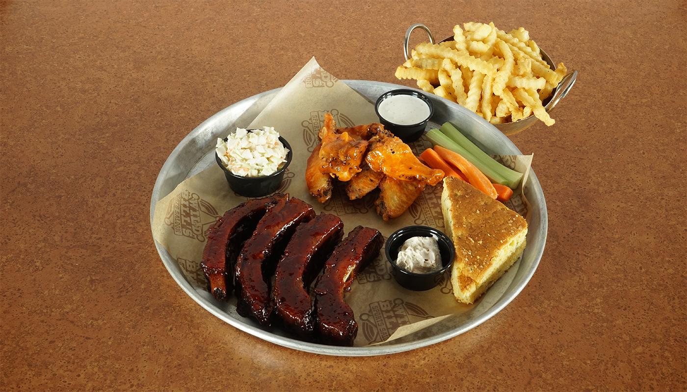 Order Ribs & Wings food online from Wild Bill's Sports Saloon store, Blaine on bringmethat.com