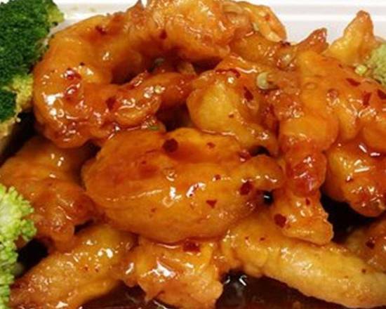Order H12. General Tso's Shrimp 左宗虾 food online from Chopstick House store, Mount Laurel on bringmethat.com