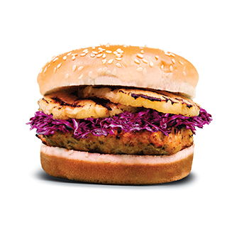 Order Hawaiian Salmon Burger food online from Burgerim store, Nashville on bringmethat.com