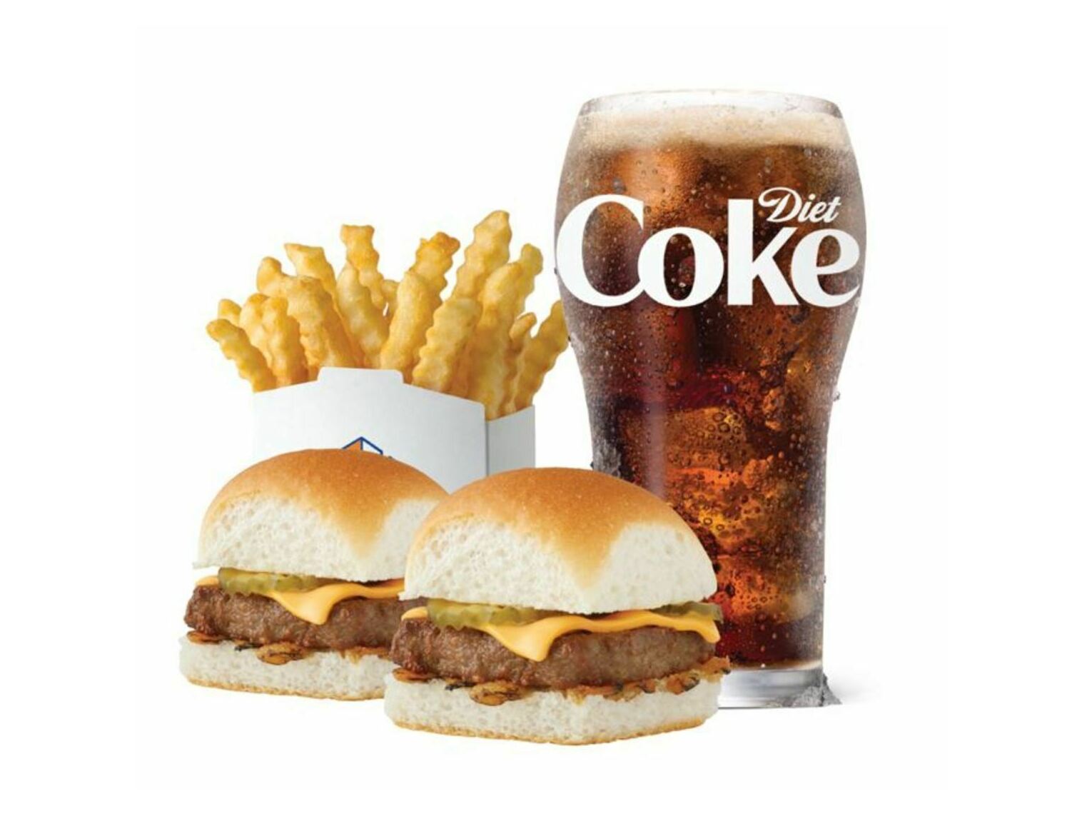 Order IMPOSSIBLE SLIDER MEAL CAL 770-1160 food online from White Castle store, Oak Lawn on bringmethat.com