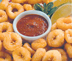 Order Golden Fried Calamari food online from Senor Antonios Mexicano Restaurante & Cantina store, Lewis Center on bringmethat.com