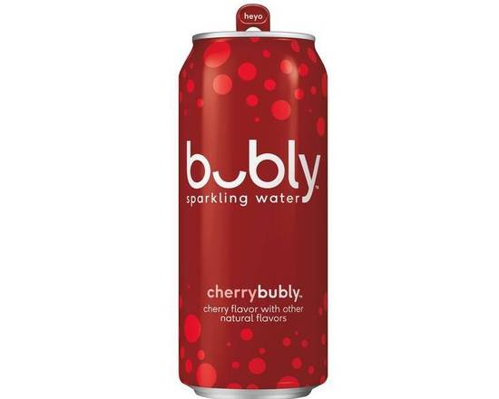 Order Bubly Sparkling Water (Cherry) food online from Chop Stop store, Las Vegas on bringmethat.com