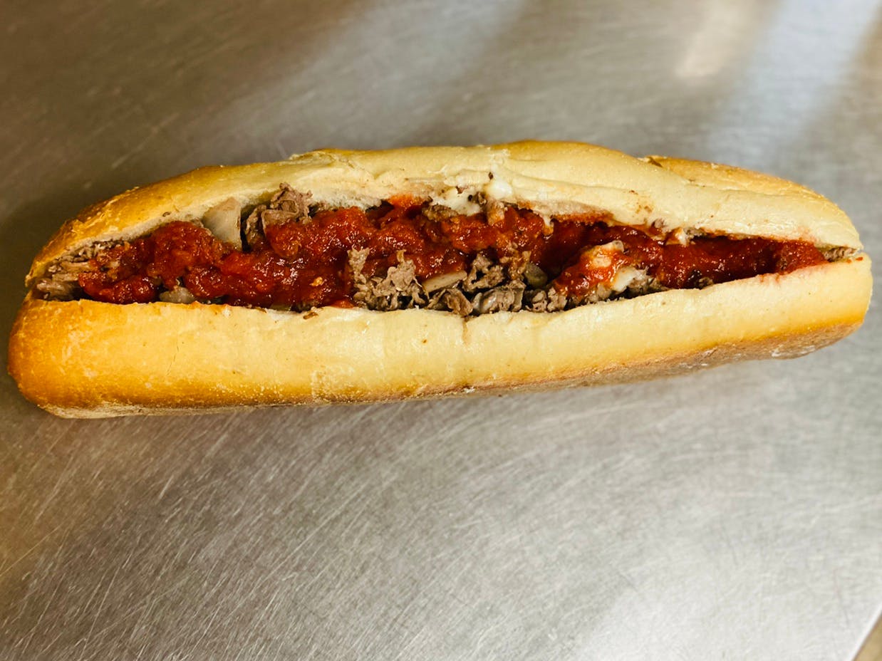 Order Cheese Steak From The Grill - Small food online from Pujols Pizzeria store, Bethlehem on bringmethat.com