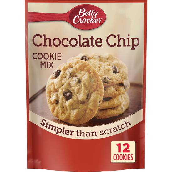 Order Betty Crocker Chocolate Chip Cookie Mix, 7.5 OZ food online from Cvs store, LA FOLLETTE on bringmethat.com