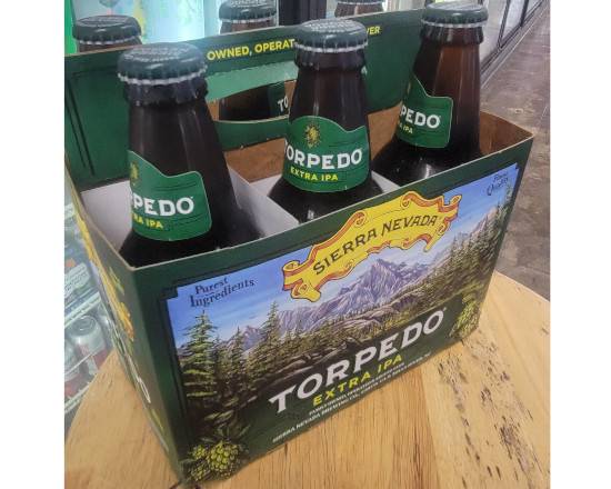 Order Sierra Nevada TORPEDO EXTRA IPA (6pk bottles) food online from Hub Market & Deli store, San Diego on bringmethat.com