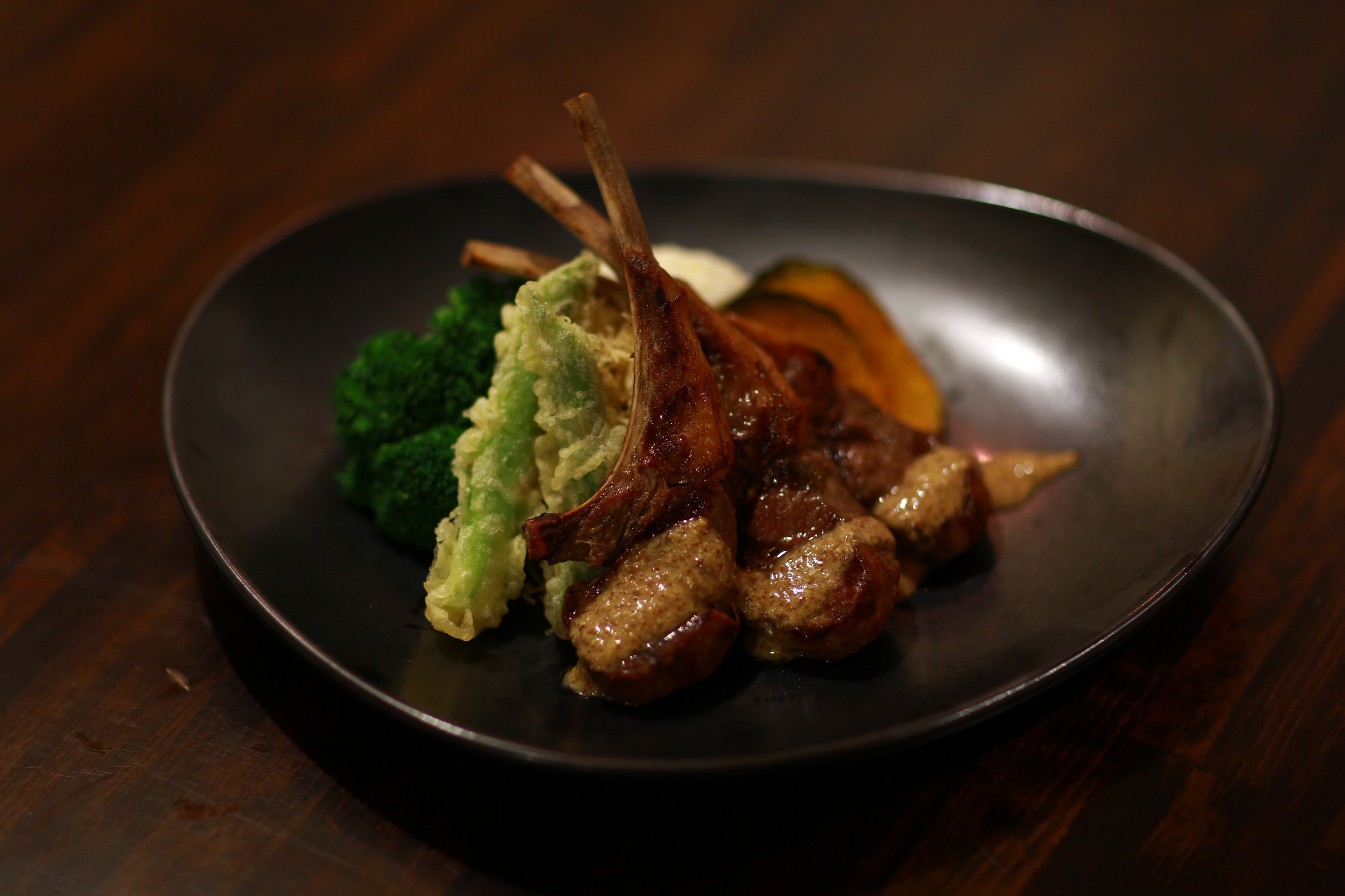 Order Lamb Chop food online from Kanpai Japanese Sushi Bar &amp; Gril store, Santa Monica on bringmethat.com