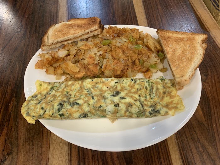 Order Florentine Omelette food online from Silver Spoon Diner store, Queens on bringmethat.com