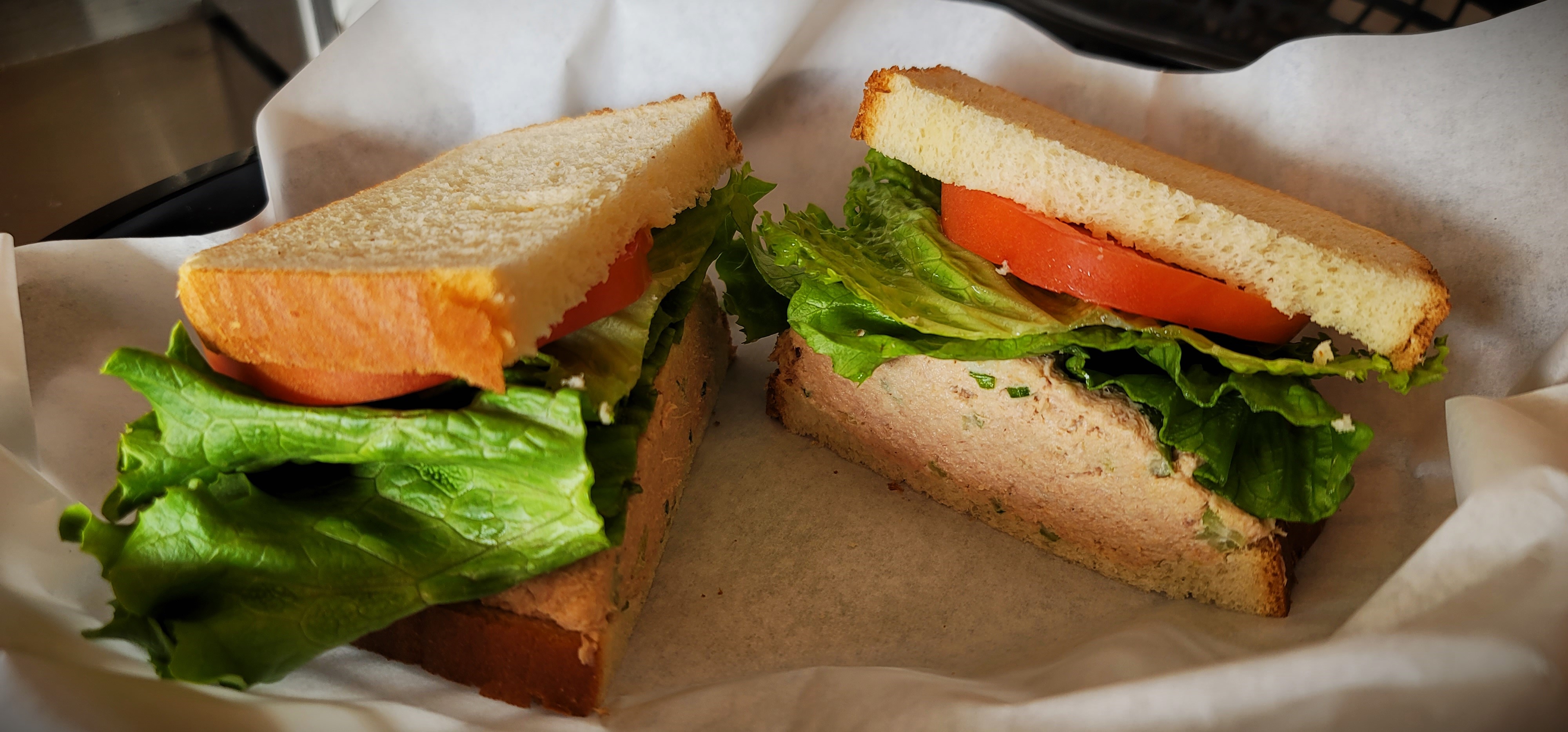Order Tuna Salad Sandwich food online from Southtown Hotdogs store, Elmhurst on bringmethat.com