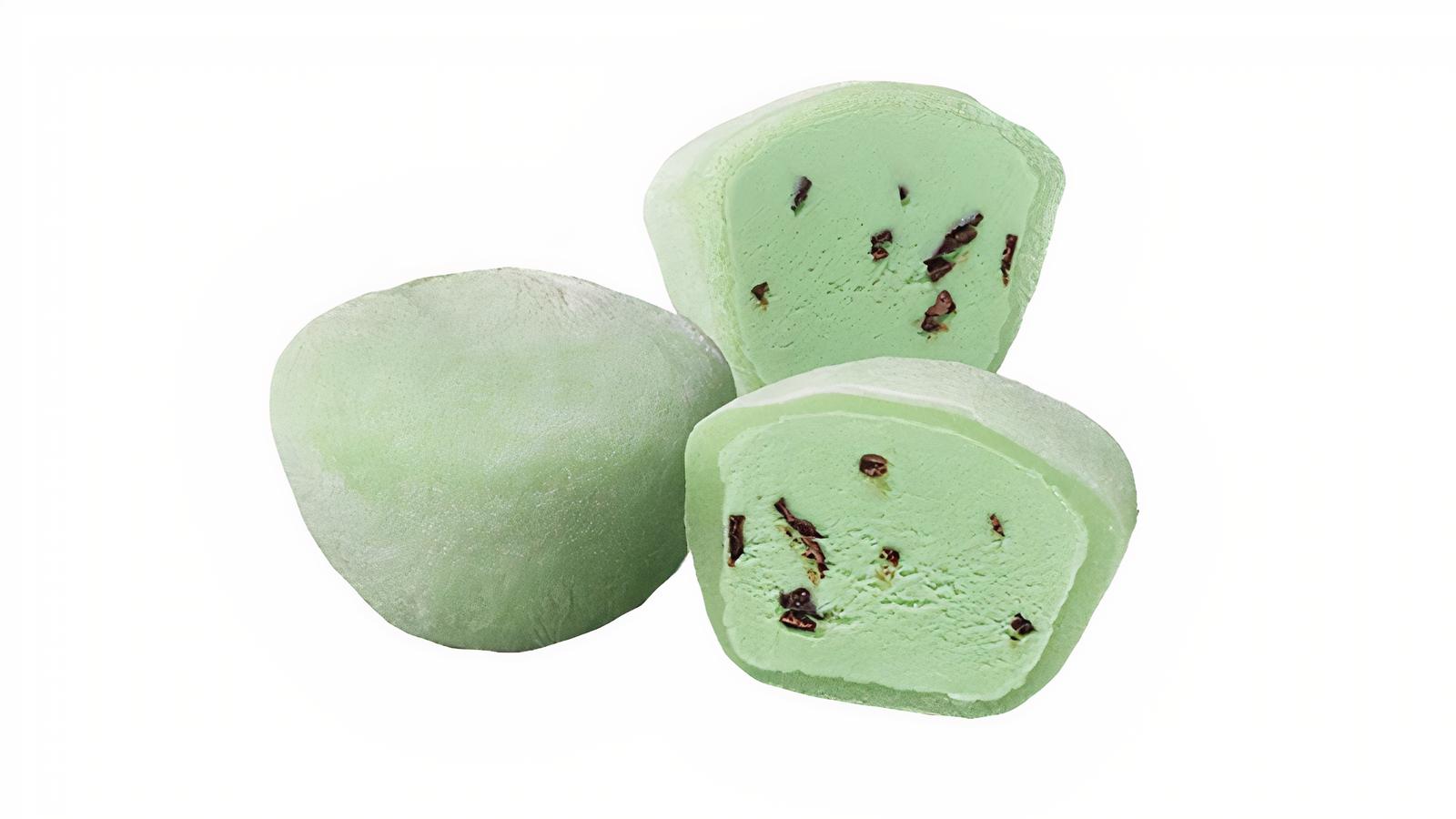 Order Mochi Ice Cream Mint Chip food online from Just Wings store, Chino Hills on bringmethat.com