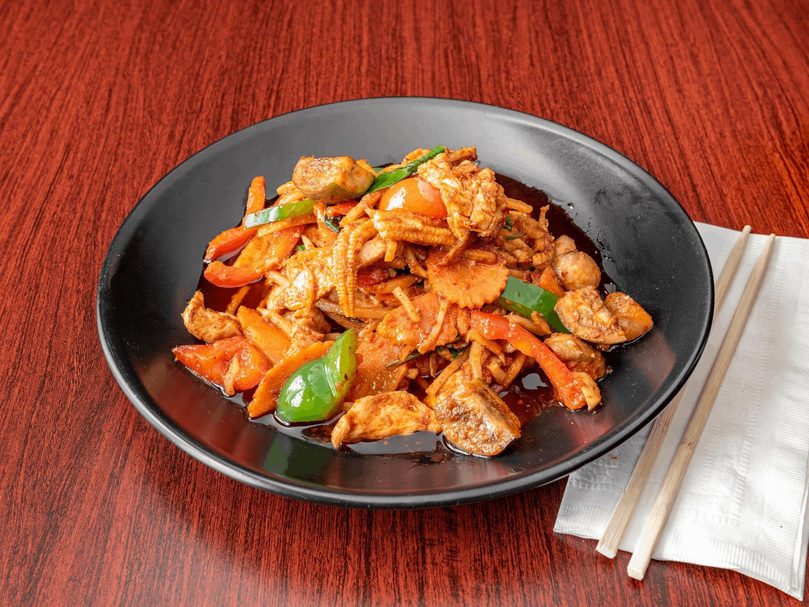 Order Hot Chili (Pad Phet) food online from Thai Siri store, Streamwood on bringmethat.com