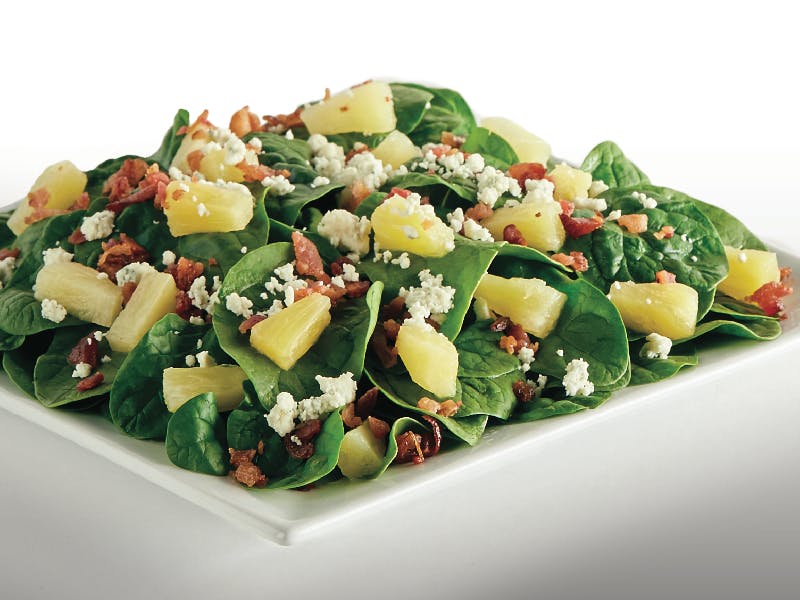 Order Spinach Pineapple Salad - Salad food online from Pizza Guys store, Windsor on bringmethat.com