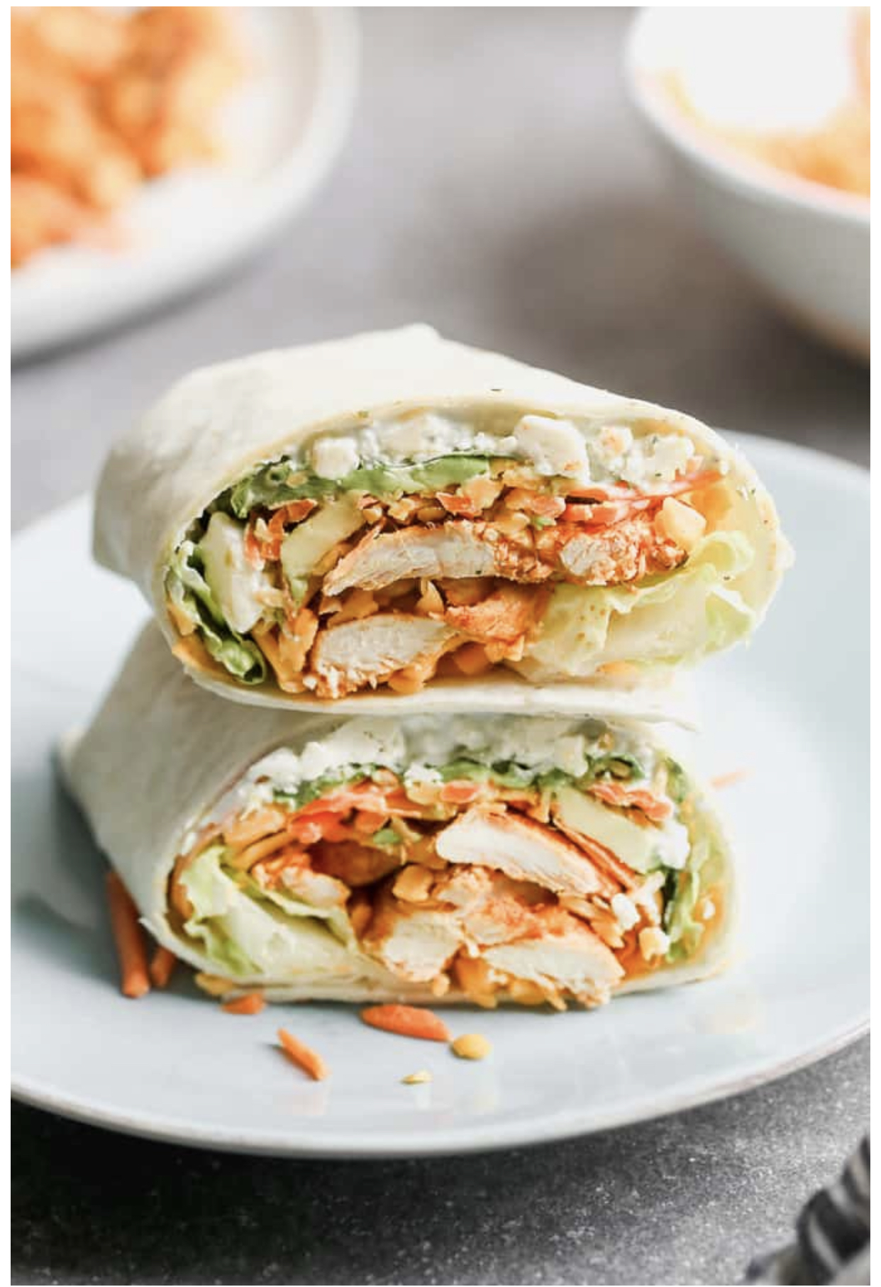 Order Buffalo Chicken Wrap  food online from All Star Bagel By Dave store, Point Pleasant on bringmethat.com