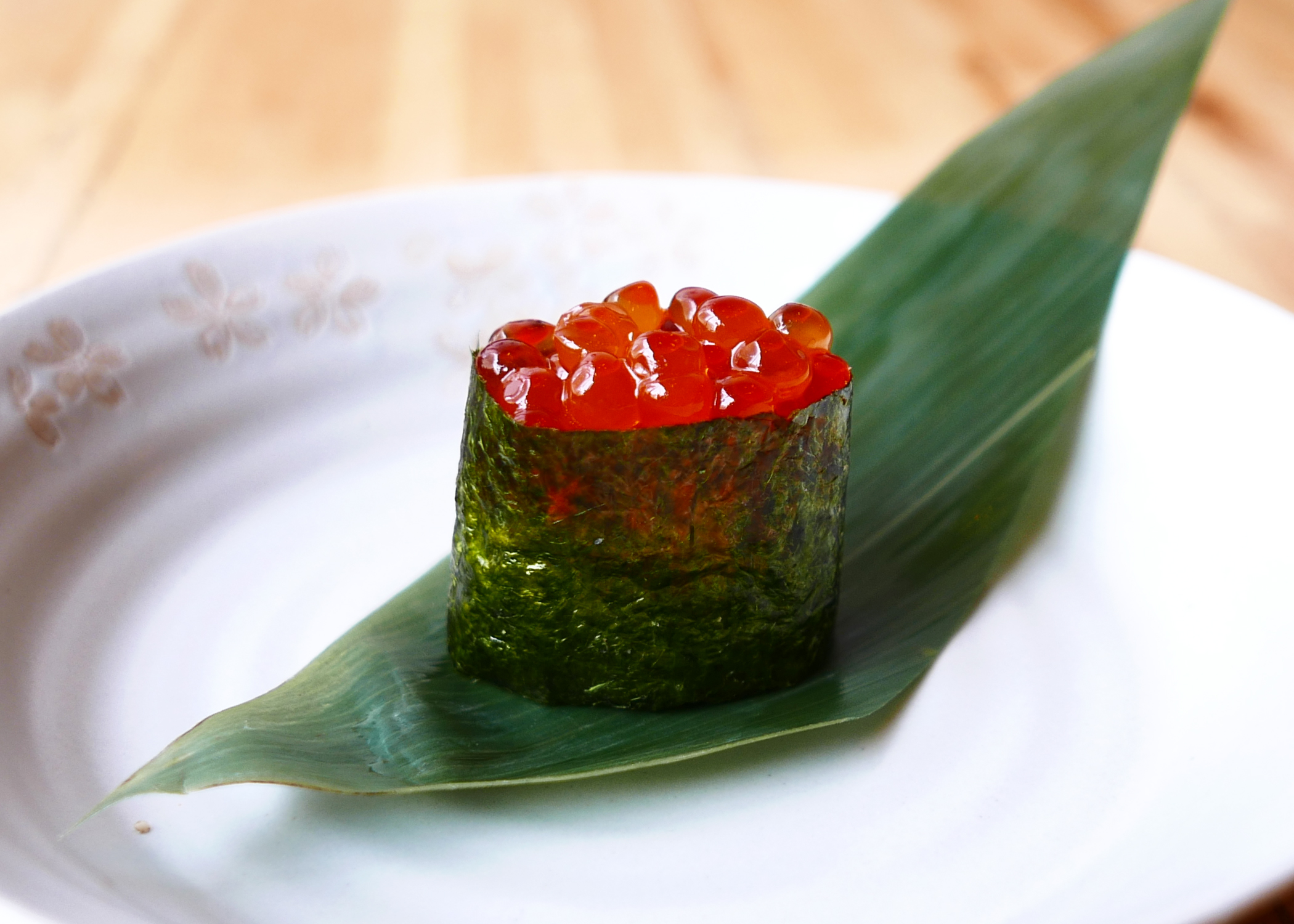 Order Ikura (Salmon Roe) food online from Shinju Sushi store, Chicago on bringmethat.com