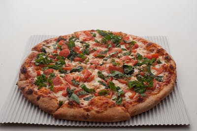 Order Margarita Pizza - Medium 12" food online from Street Pizza store, San Jose on bringmethat.com