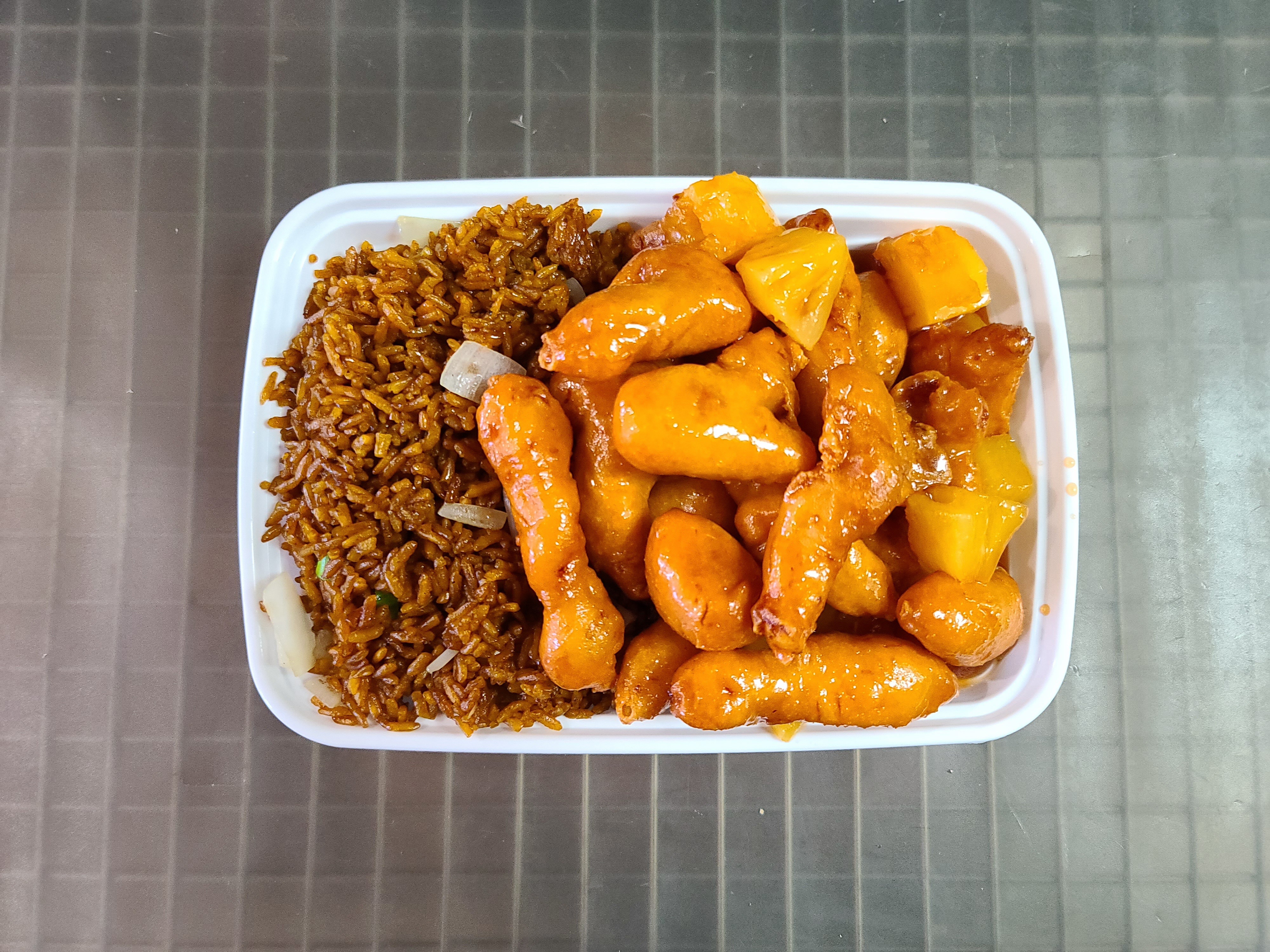 Order C. Honey Chicken Combo food online from China King store, Florissant on bringmethat.com