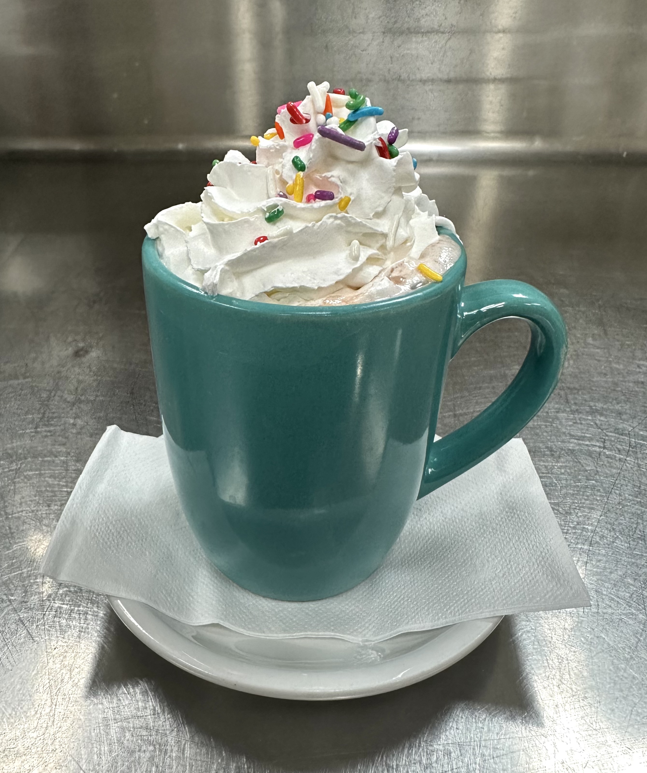 Order Hot Chocolate food online from The Lucky Penny Diner And Deli store, Naperville on bringmethat.com