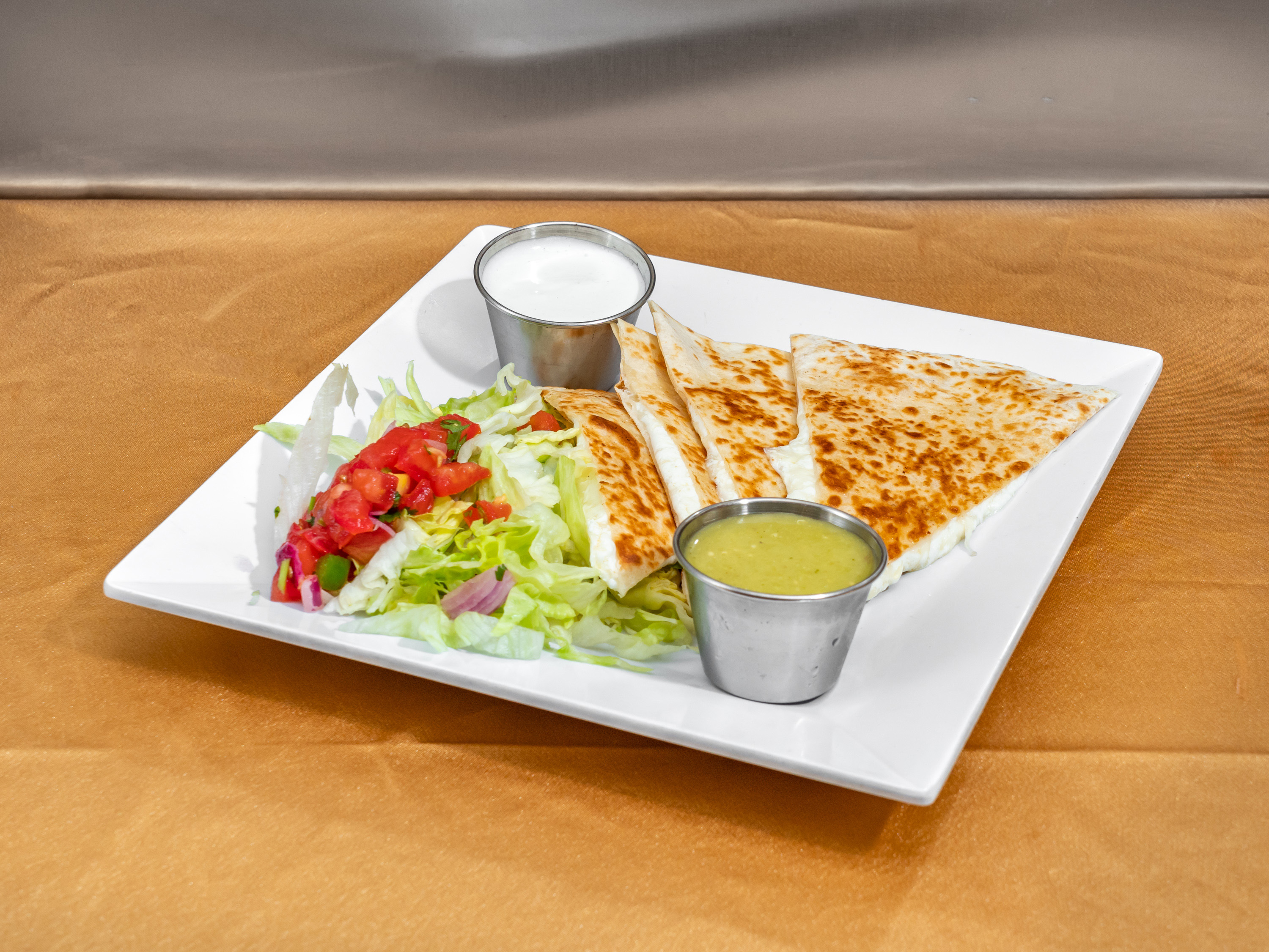 Order Grilled Chicken Quesadilla food online from Pita Grill store, New York on bringmethat.com
