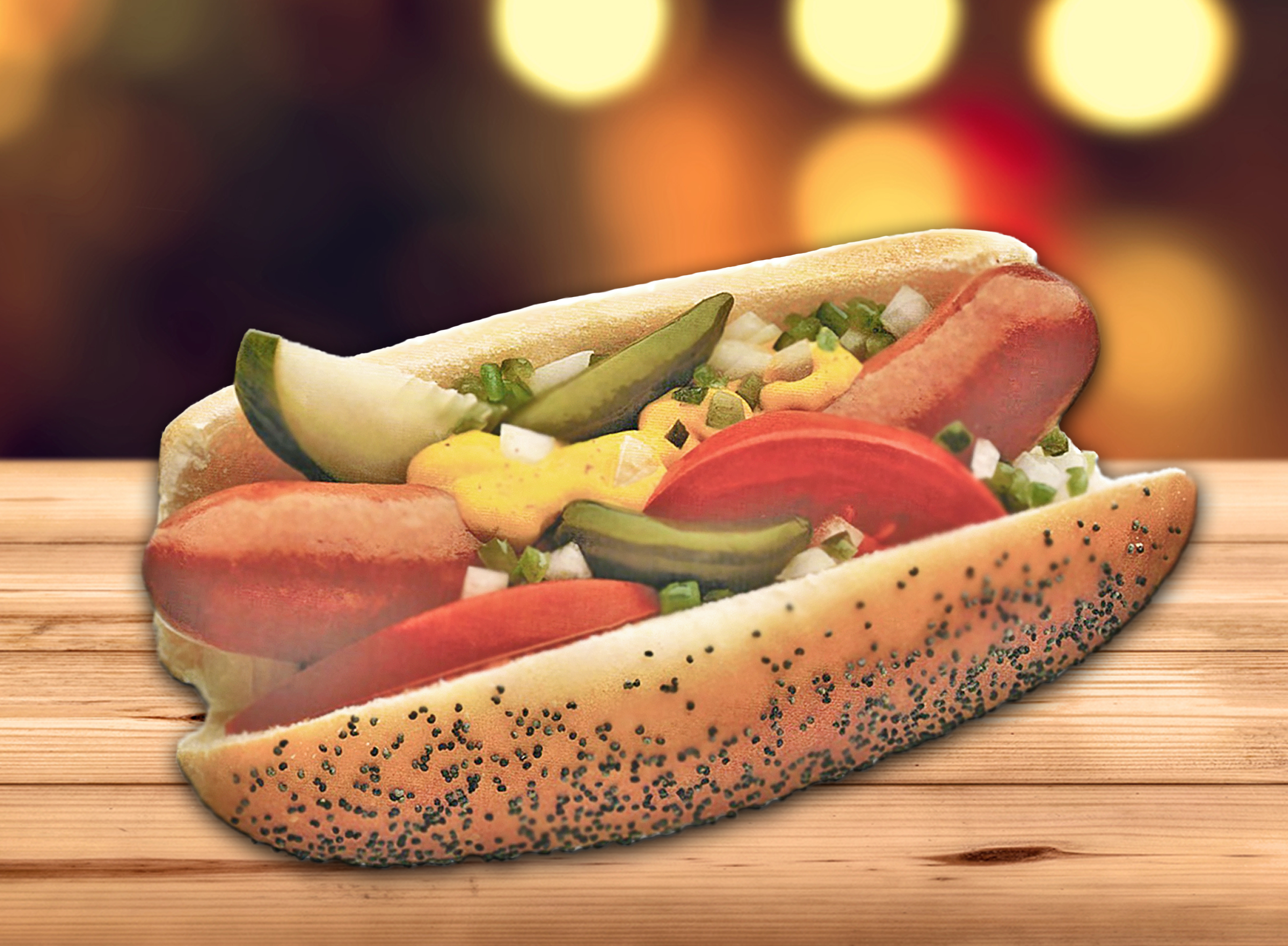 Order Chicago Hot Dog food online from Burger Mania store, Phoenix on bringmethat.com