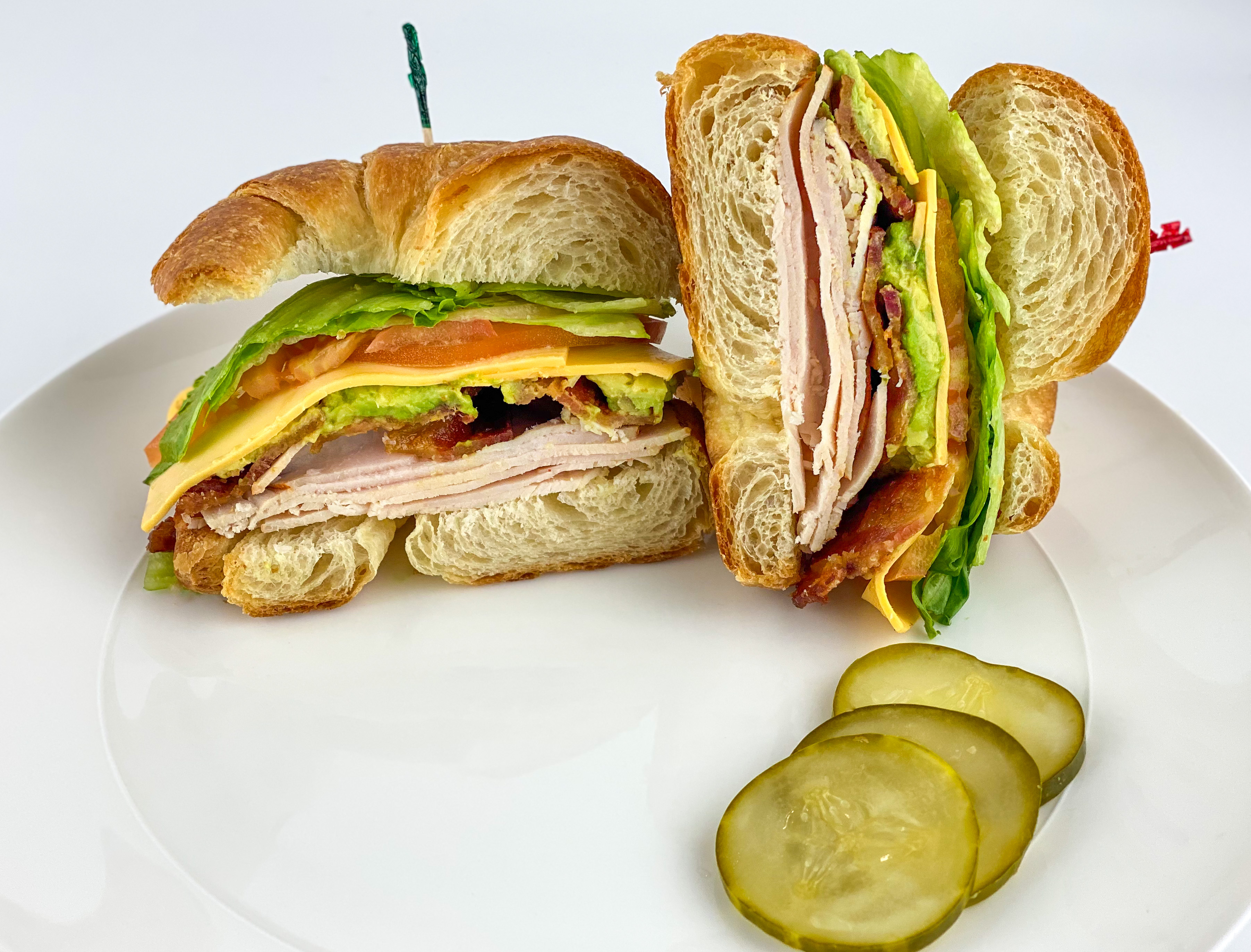 Order California Club Sandwich food online from Nadler Bakery & Deli store, San Antonio on bringmethat.com