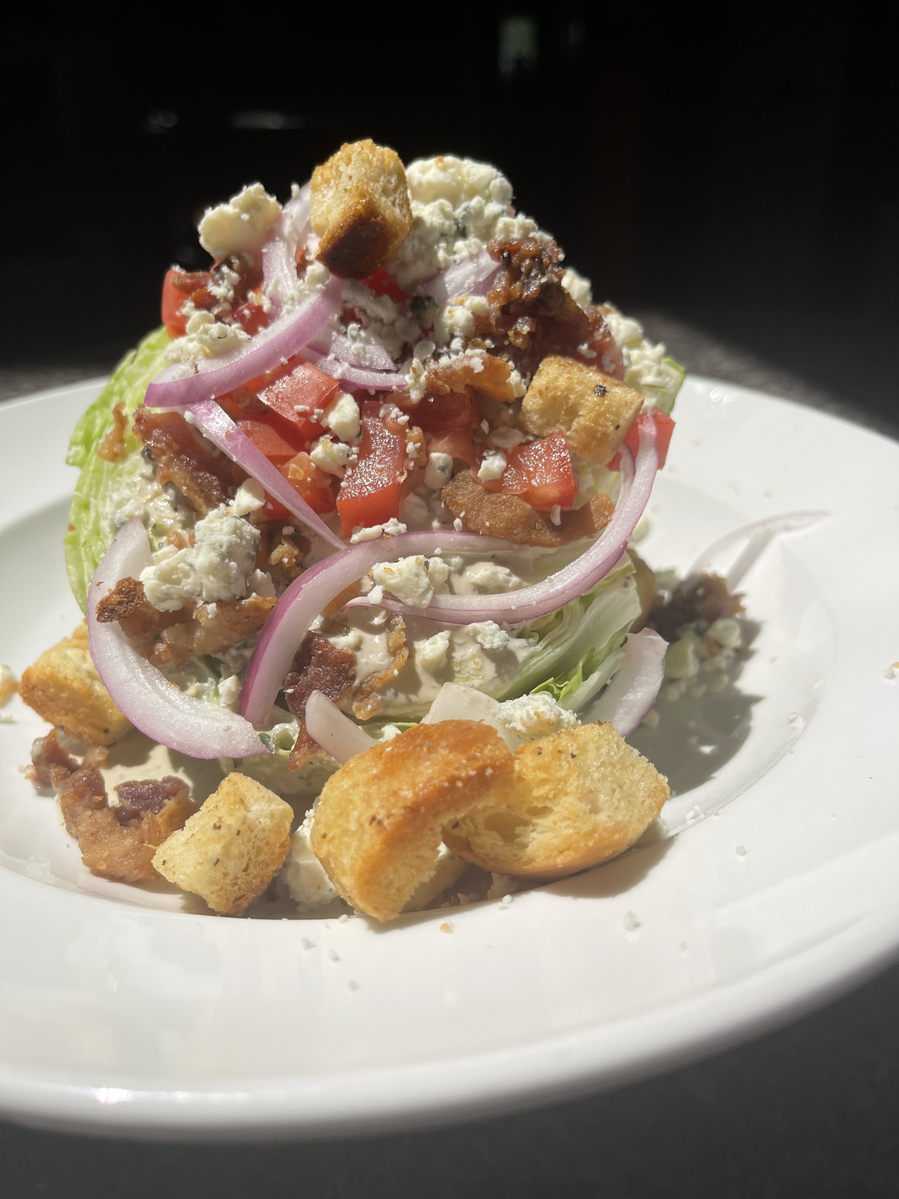 Order 1N Wedge Salad food online from One North Kitchen & Bar store, Jackson on bringmethat.com
